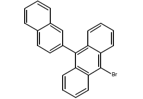 9-Bromo-10-(2-naphthyl)anthracene structure, CAS 474688-73-8