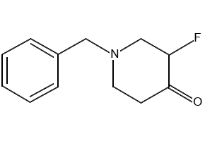 3-Fluoro-4-benzylpiperidinone structure, CAS 475152-19-3