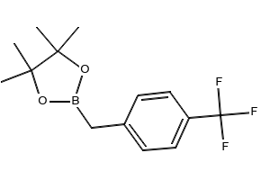 4-(Trifluoromethyl)benzylboronic acid pinacol ester structure, CAS 475250-46-5