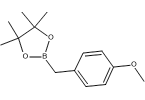 4-Methoxybenzylboronic acid pinacol ester structure, CAS 475250-52-3