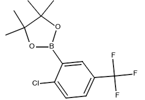 2-(Trifluoromethyl)benzylboronic acid pinacol ester structure, CAS 475250-54-5