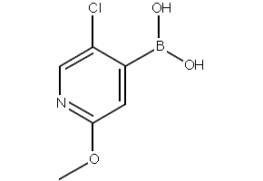 5-Chloro-2-methoxypyridine-4-boronic acid structure, CAS 475275-69-5