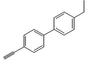 4-Ethyl-4'-ethynylbiphenyl structure, CAS 477587-89-6