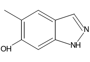 6-Methy-1H-indazol-5-ol structure, CAS 478832-60-9