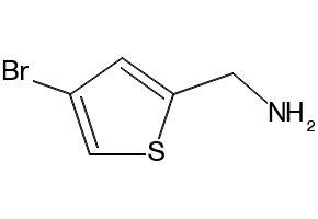 (4-Bromothiophen-2-yl)methanamine structure, CAS 479090-38-5