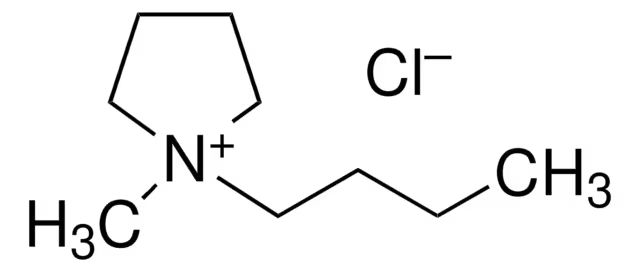 1-Butyl-1-methylpyrrolidinium chloride structure, CAS 479500-35-1