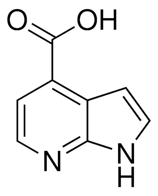 1H-Pyrrolo[2,3-b]pyridine-4-carboxylic acid structure, CAS 479553-01-0