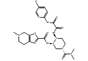 Edoxaban structure, CAS 480449-70-5