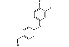 4-(3,4-Difluorophenoxy)benzaldehyde structure, CAS 486449-90-5