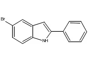 2-Phenyl-5-(trifluoromethyl)-1H-indole structure, CAS 491601-38-8