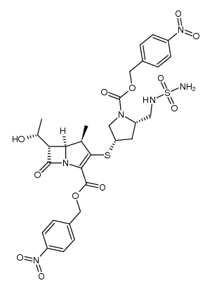 Doripenem Condensation Compound structure, CAS 491878-07-0