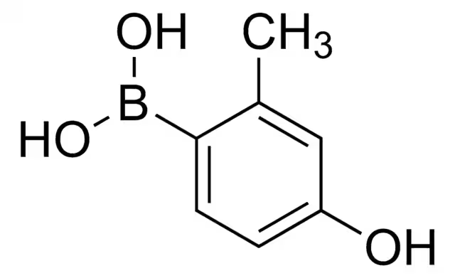 (4-Hydroxy-2-methyl)phenylboronic acid structure, CAS 493035-82-8