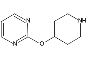 2-(Piperidin-4-yloxy)pyrimidine structure, CAS 499240-48-1