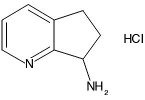 (7S)-6,7-Dihydro-5H-cyclopenta[b]pyridin-7-amine structure, CAS 502612-54-6