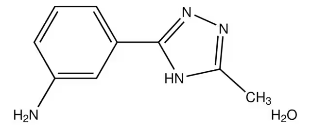 5-(3-(Trifluoromethyl)phenyl)-4H-1,2,4-triazol-3-amine structure, CAS 502686-01-3