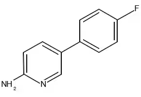 5-(4-Fluorophenyl)-2-pyridinamine structure, CAS 503536-73-0