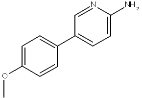 5-(4-Methoxyphenyl)-2-pyridinamine structure, CAS 503536-75-2