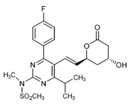 Rosuvastatin-5S-lactone structure, CAS 503610-43-3