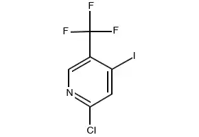 2-Chloro-4-iodo-5-(trifluoromethyl)pyridine structure, CAS 505084-55-9