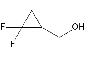 2,2-Difluorocyclopropylmethanol structure, CAS 509072-57-5