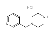 1-(Pyridin-3-ylmethyl)piperazine hydrochloride structure, CAS 510725-49-2
