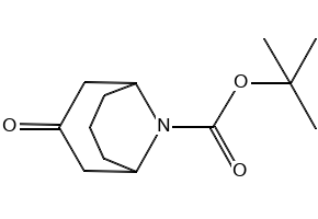 N-Boc-9-azabicyclo[3.3.1]nonan-3-one structure, CAS 512822-27-4