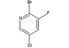 2-Bromo-5-chloro-3-fluoropyridine structure, CAS 514797-97-8