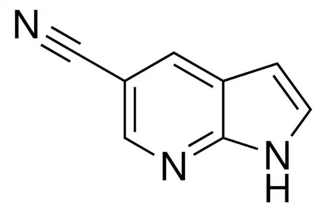 1H-Pyrrolo[2,3-b]pyridine-5-carbonitrile structure, CAS 517918-95-5
