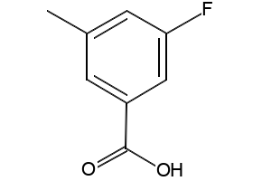 3-Fluoro-5-methylbenzoic acid structure, CAS 518070-19-4