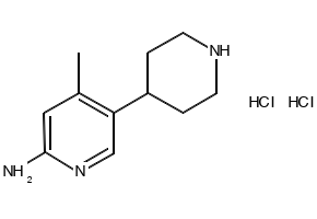 (5-Methyl-pyridin-2-yl)-piperidin-4-yl-amine structure, CAS 518285-55-7