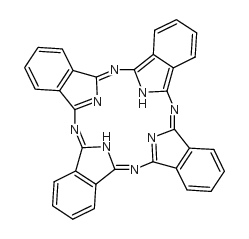5,28-Dihydro-29H,31H-phthalocyanine structure, CAS 521983-41-5