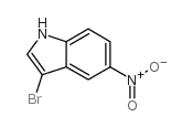 3-Bromo-5-nitroindole structure, CAS 525593-33-3