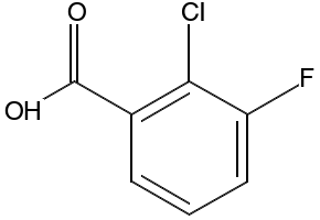 2-Acetamido-3-fluorobenzoic acid structure, CAS 550346-18-4