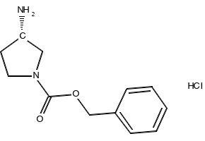 (S)-1-Cbz-3-Aminopyrrolidine hydrochloride structure, CAS 550378-39-7