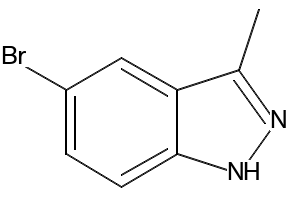 5-Bromo-3-methyl-1H-indazole structure, CAS 552331-16-5