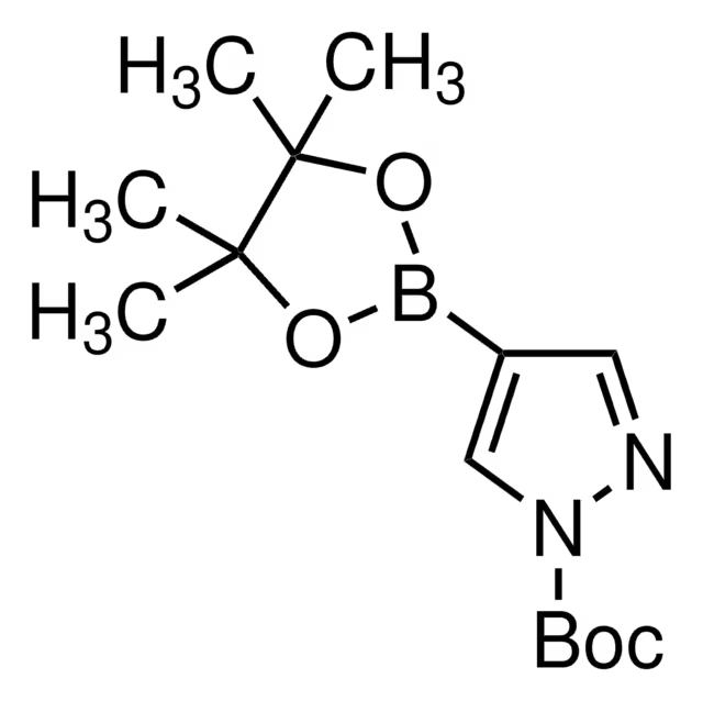 1-Boc-pyrazole-4-boronic acid pinacol ester structure, CAS 552846-17-0