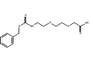 Dicyclohexylamine 3-oxo-1-phenyl-2,7,10-trioxa-4-azadodecan-12-oate structure, CAS 560088-84-8