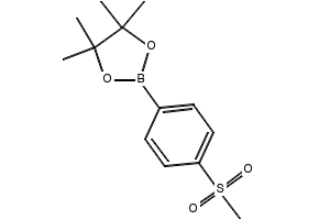 4-(Methanesulfonyl)phenylboronic acid pinacol ester structure, CAS 603143-27-7