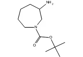 3-Aminoazepane-1-carboxylic acid tert-butyl ester structure, CAS 609789-17-5
