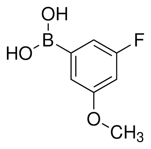 3-Fluoro-5-methoxyphenylboronic acid structure, CAS 609807-25-2