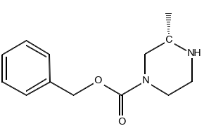 (S)-4-Cbz-2-methylpiperazine structure, CAS 612493-87-5