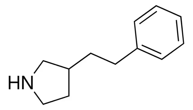 3-(2-Phenylethyl)pyrrolidine structure, CAS 613676-70-3