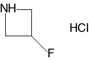 3-Fluoroazetidine hydrochloride structure, CAS 617718-46-4