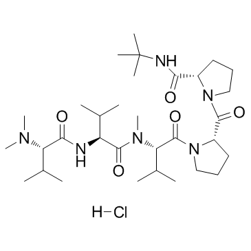 Tasidotin hydrochloride structure, CAS 623174-20-9