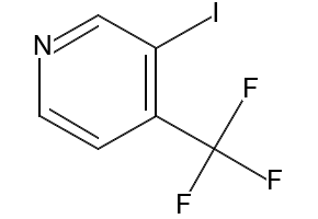 3-Iodo-4-(trifluoromethyl)pyridine structure, CAS 625115-02-8