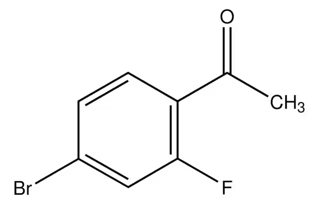4'-Bromo-2'-fluoroacetophenone structure, CAS 625446-22-2