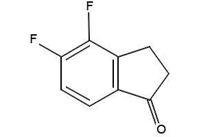 4,5-Difluoroindan-1-one structure, CAS 628732-11-6