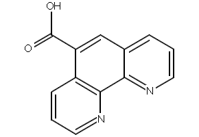 1,10-Phenanthroline-5-carboxylic acid structure, CAS 630067-06-0