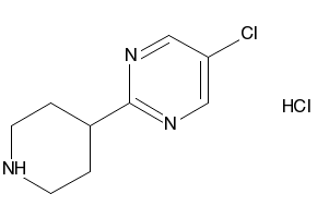 4-Chloro-2-piperazin-1-yl-pyrimidine hydrochloride structure, CAS 634469-41-3