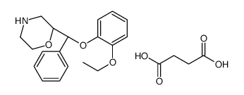 Esreboxetine succinate structure, CAS 635724-55-9